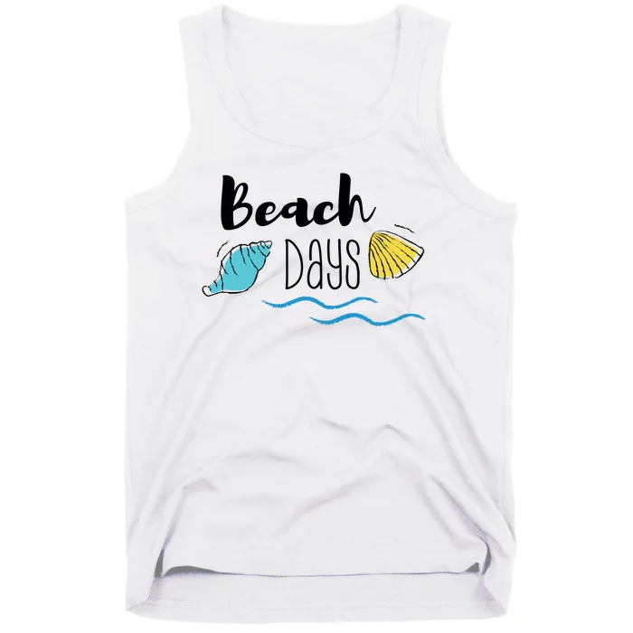 Beach Days Travel Vacation Summer Tank Top