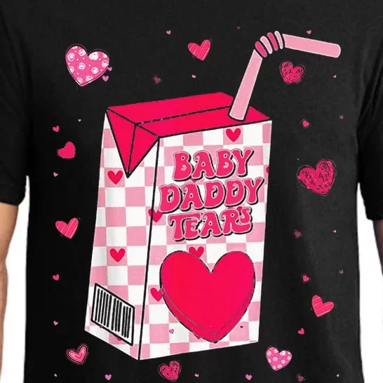 Baby Daddy Tears Valentine Pajama Set