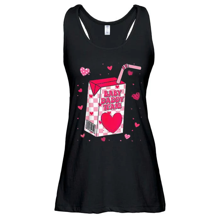 Baby Daddy Tears Valentine Ladies Essential Flowy Tank