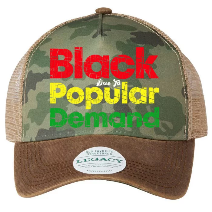 Black Due To Popular Ded History Melanin Equality Gift Legacy Tie Dye Trucker Hat