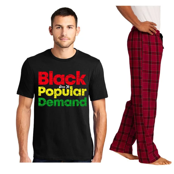 Black Due To Popular Ded History Melanin Equality Gift Pajama Set