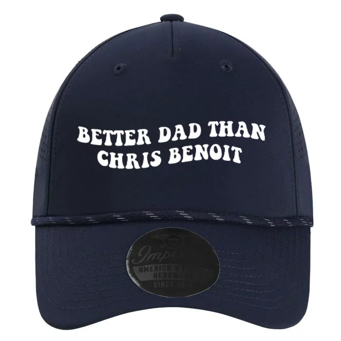 Better Dad Than Chris Benoit Performance The Dyno Cap