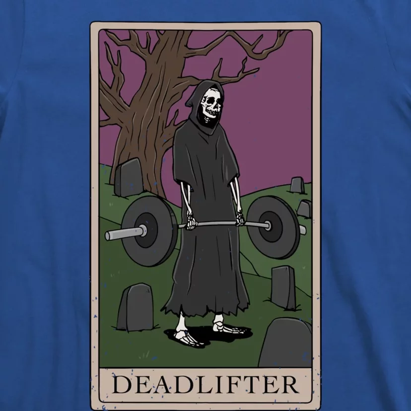 Bodybuilding Deadlifter Tarot Card Strength Training Gift T-Shirt