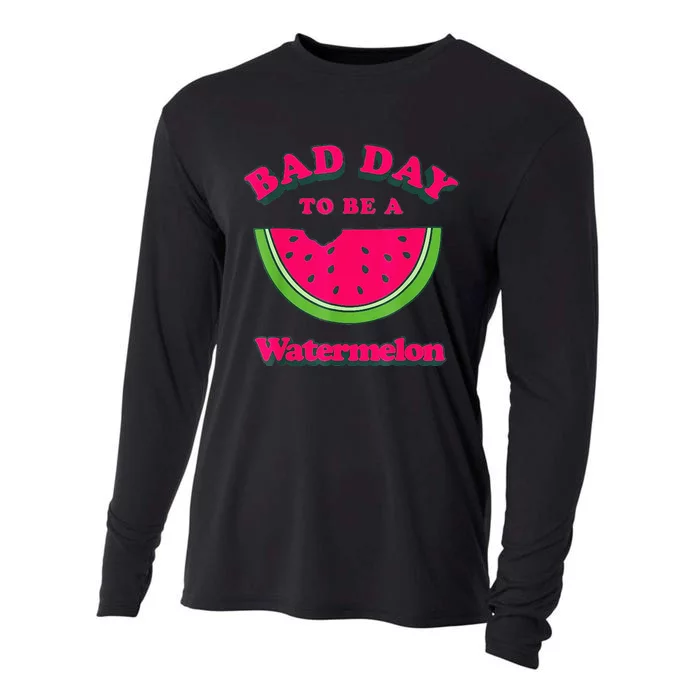 Bad Day To Be A Watermelon Cooling Performance Long Sleeve Crew