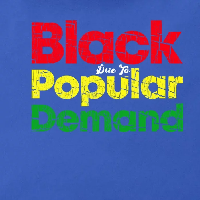 Black Due To Popular Ded History Melanin Equality Cool Gift Zip Tote Bag