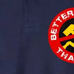 Better Dead Than Red Softstyle Adult Sport Polo