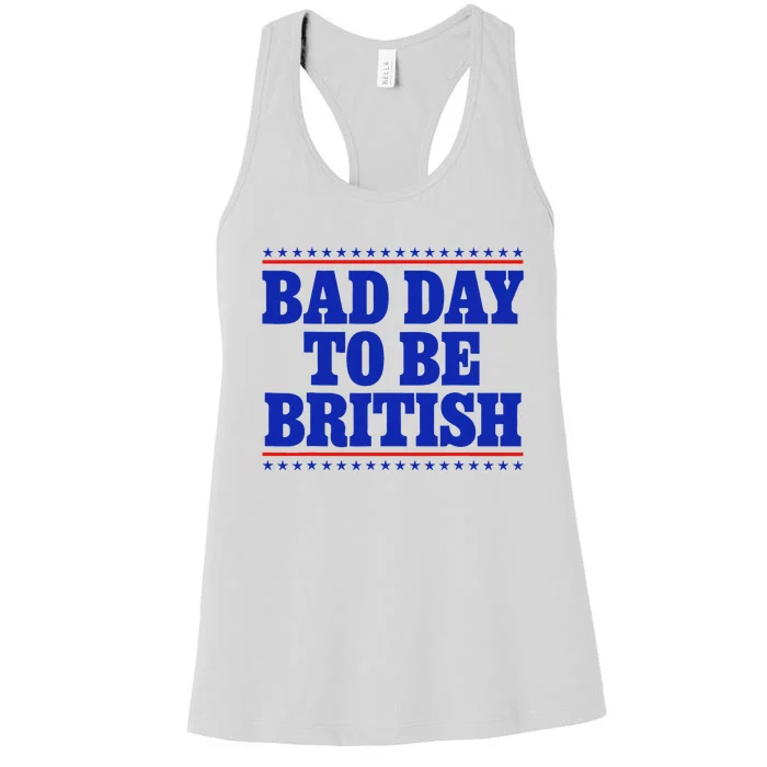 Bad Day To Be British Women's Racerback Tank