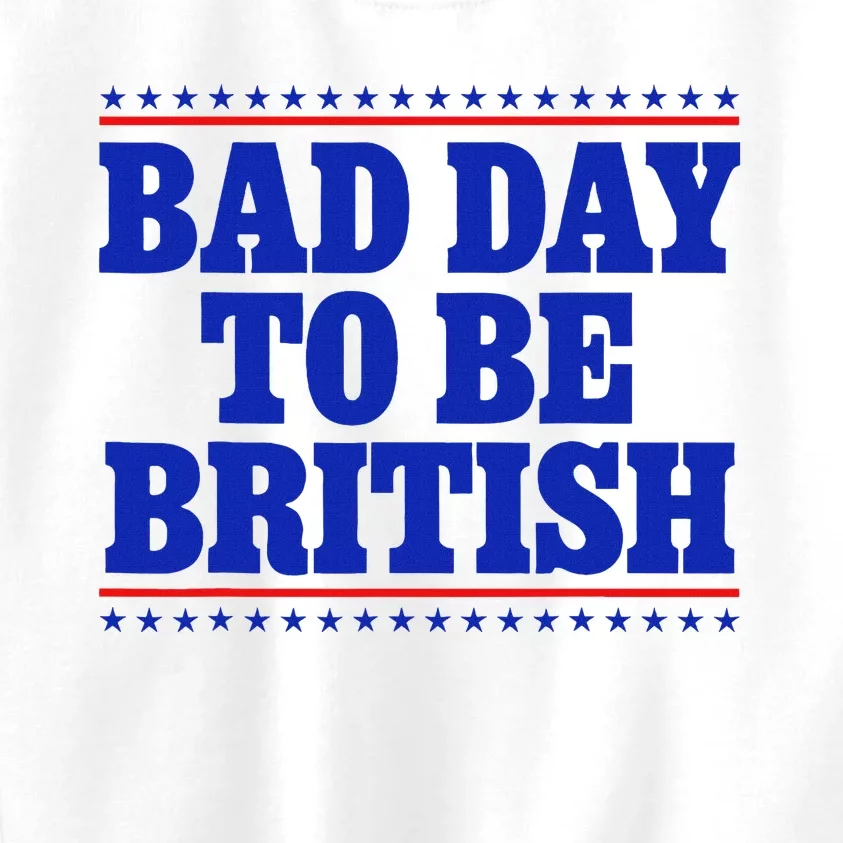 Bad Day To Be British Kids Sweatshirt