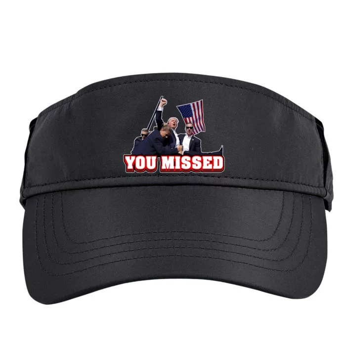 Bunkering Donald Trump Sg You Missed Adult Drive Performance Visor