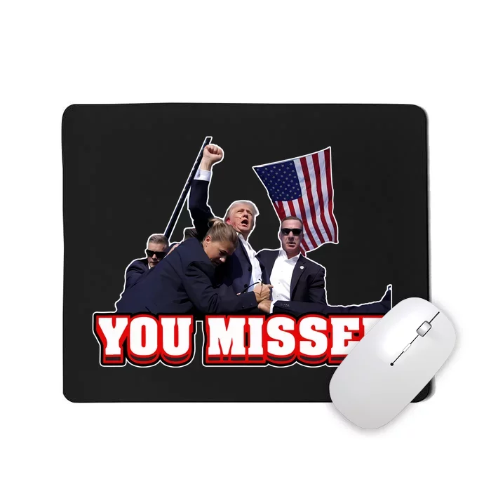 Bunkering Donald Trump Sg You Missed Mousepad