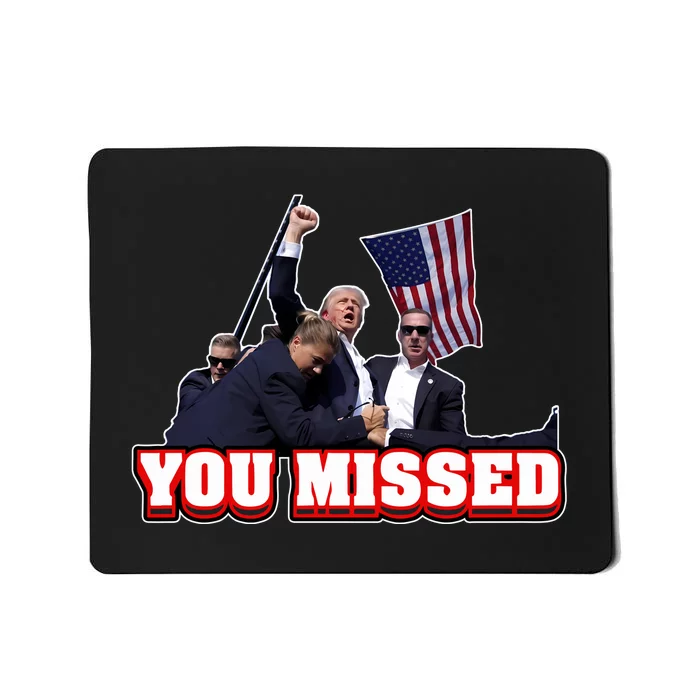 Bunkering Donald Trump Sg You Missed Mousepad