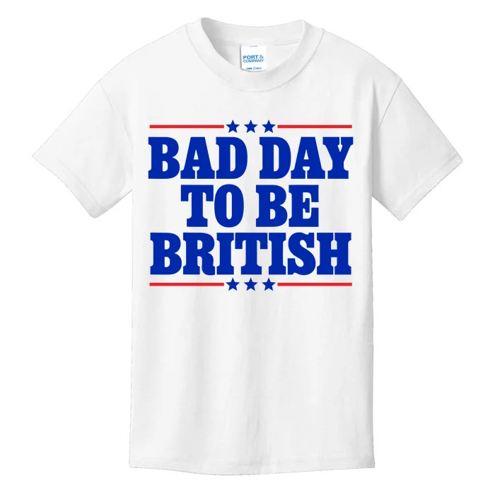 Bad Day To Be British Kids T-Shirt