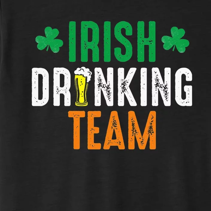 Beer Drinking Team Ireland Flag Clover St Patrick's Irish ChromaSoft Performance T-Shirt