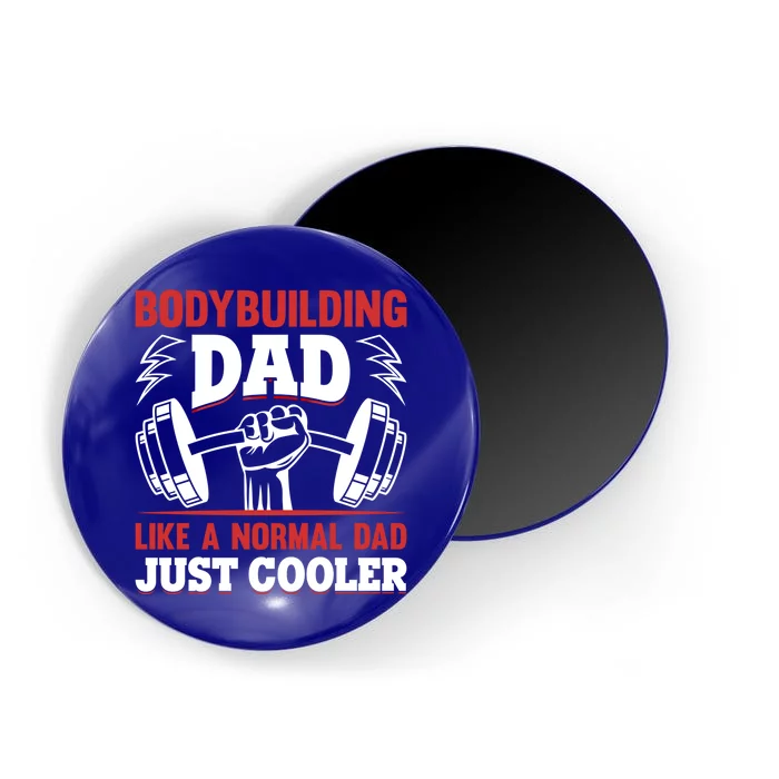 Bodybuilding Daddy Training Fitness Gym Powerlifting Dad Gift Magnet