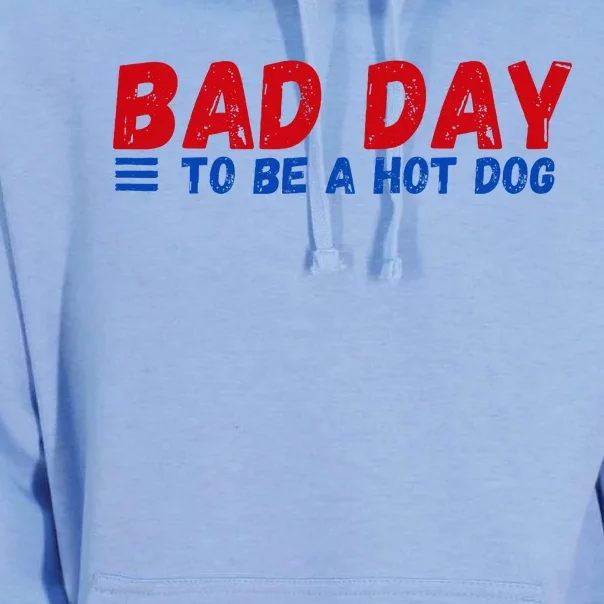 Bad Day To Be A Hot Dog Unisex Surf Hoodie