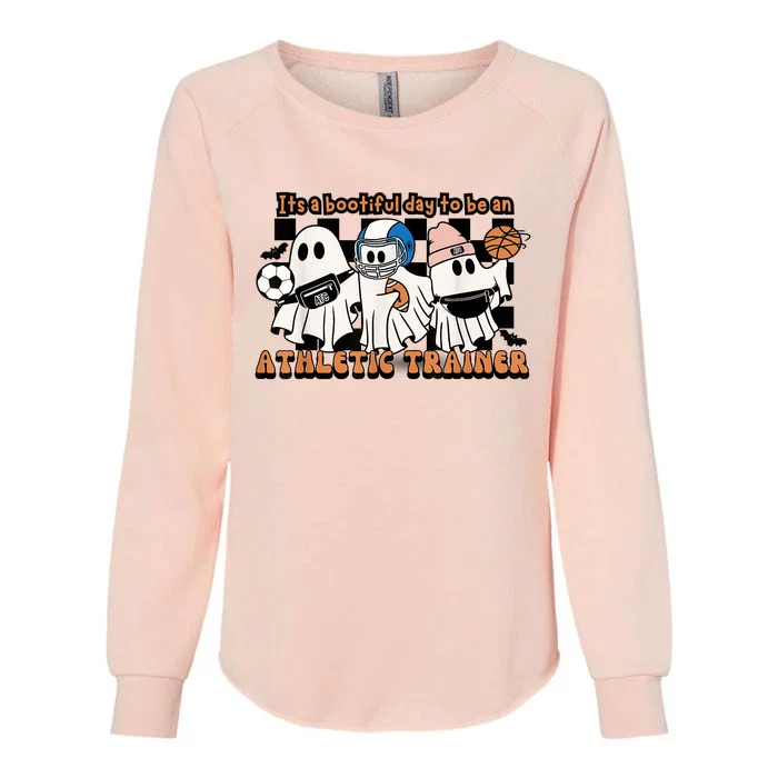 Bootiful Day To Be An Athletic Trainer Womens California Wash Sweatshirt