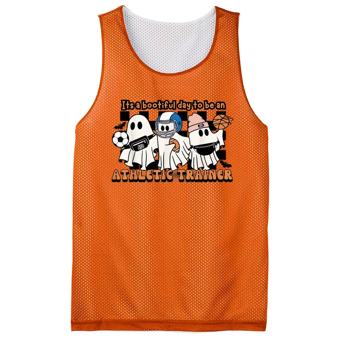 Bootiful Day To Be An Athletic Trainer Mesh Reversible Basketball Jersey Tank