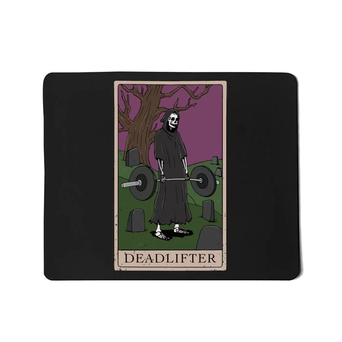 Bodybuilding Deadlifter Tarot Card Strength Training Mousepad