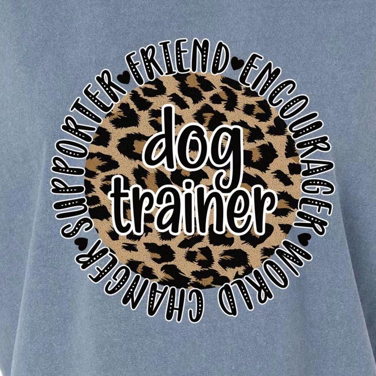 Best Dog Trainer Appreciation Dog Training Gift Garment-Dyed Women's Muscle Tee