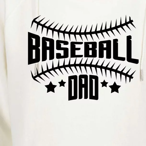 Baseball Dad Trainer Coach Gift Womens Funnel Neck Pullover Hood