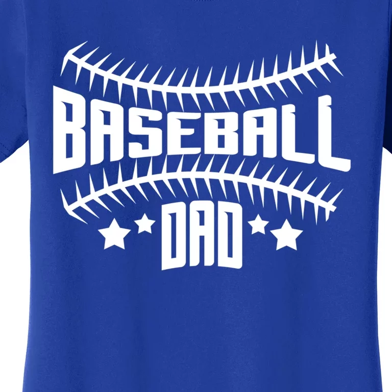 Baseball Dad Trainer Coach Gift Women's T-Shirt