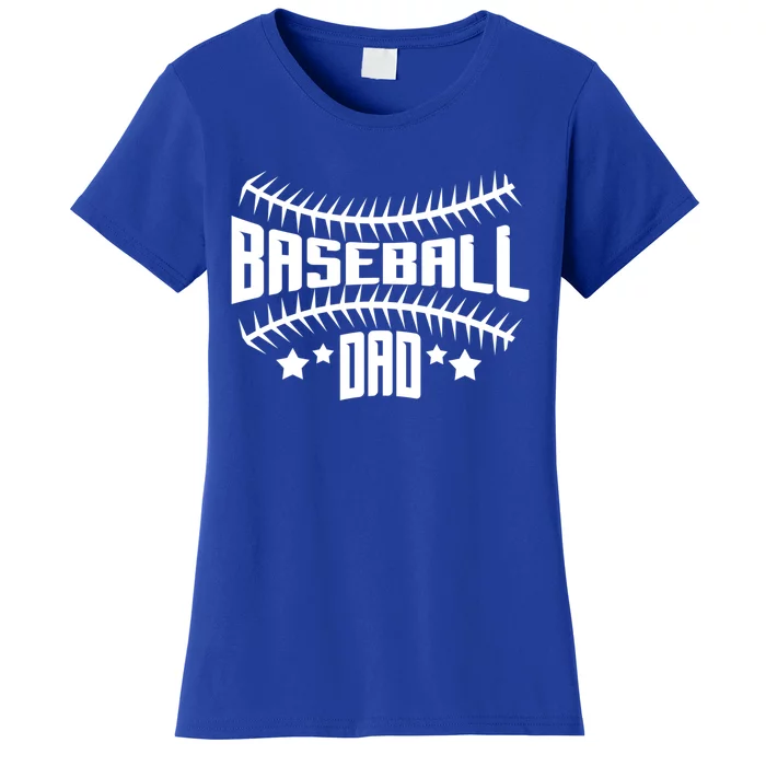 Baseball Dad Trainer Coach Gift Women's T-Shirt