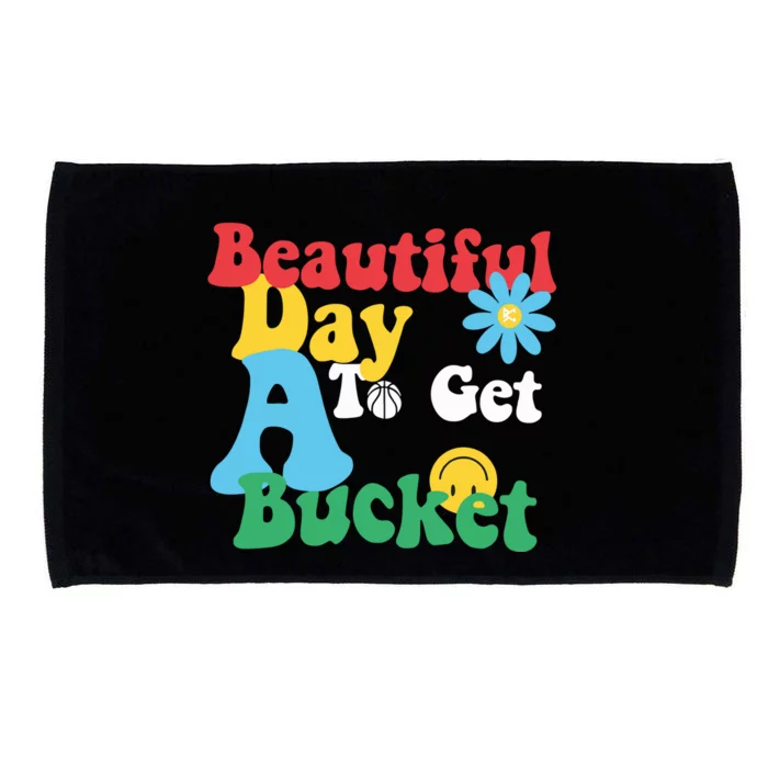 Beautiful Day To Get A Bucket Microfiber Hand Towel