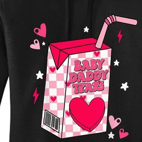 Baby Daddy Tears Women's Pullover Hoodie