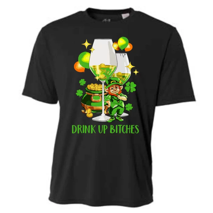 Bitches Drink Up Cooling Performance Crew T-Shirt