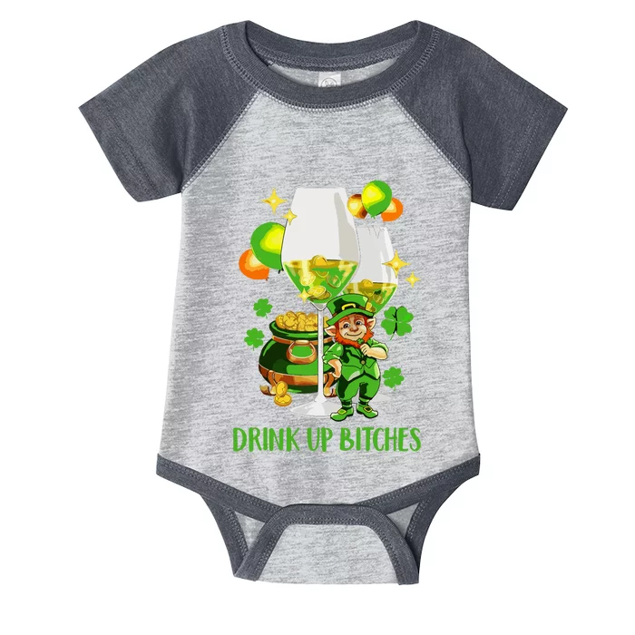 Bitches Drink Up Infant Baby Jersey Bodysuit