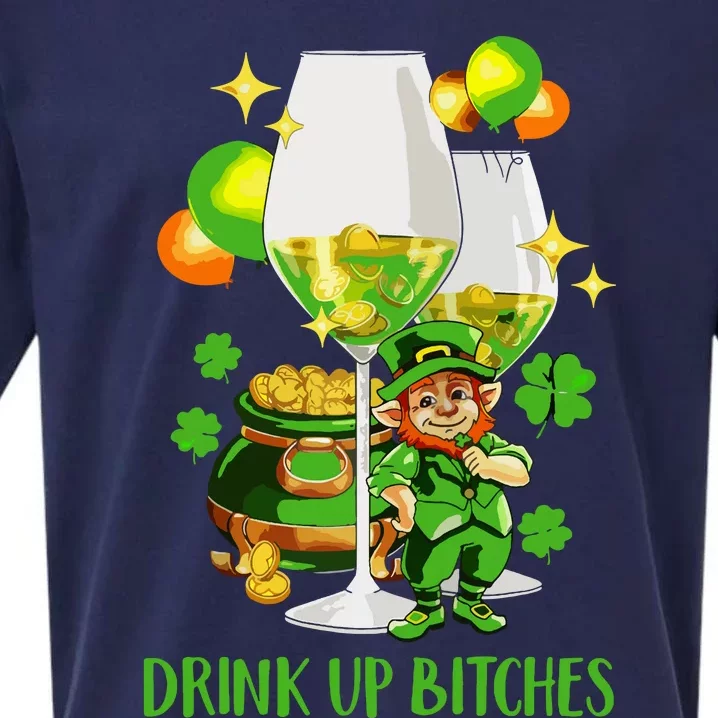 Bitches Drink Up Sueded Cloud Jersey T-Shirt