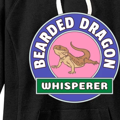 Bearded Dragon Whisperer Women's Fleece Hoodie