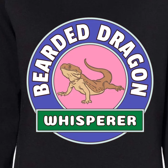 Bearded Dragon Whisperer Womens California Wash Sweatshirt