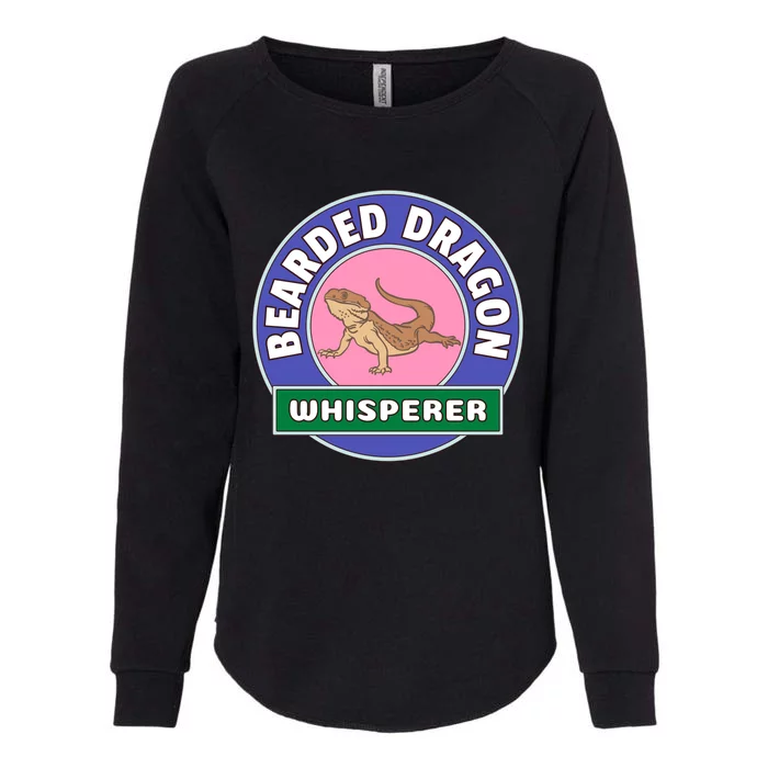 Bearded Dragon Whisperer Womens California Wash Sweatshirt