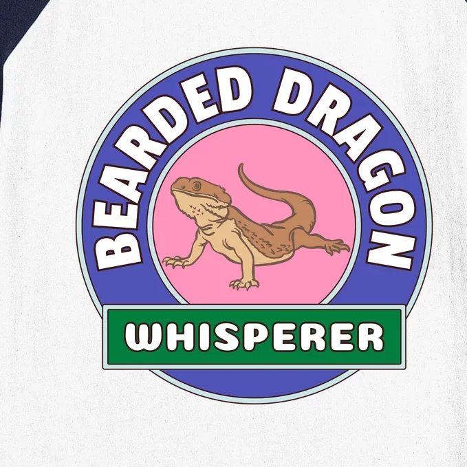 Bearded Dragon Whisperer Baseball Sleeve Shirt