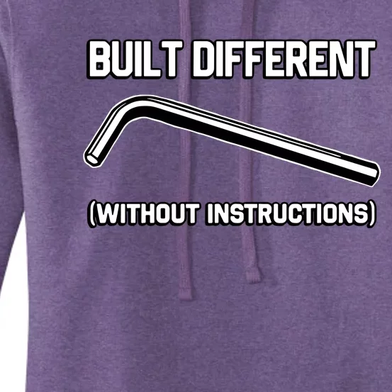 Built Different Without Instructions Women's Pullover Hoodie