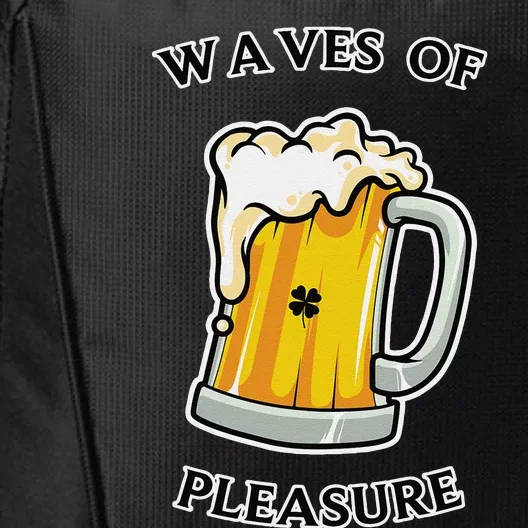 Beer Drinker Waves Of Pleasure Irish Beer City Backpack