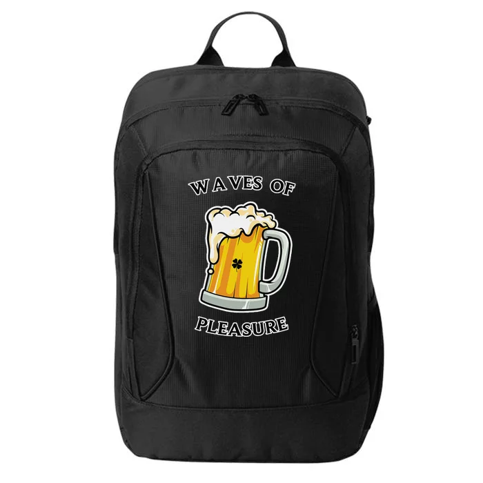 Beer Drinker Waves Of Pleasure Irish Beer City Backpack