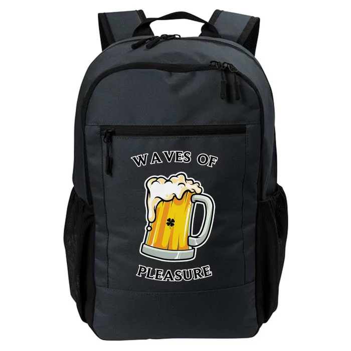 Beer Drinker Waves Of Pleasure Irish Beer Daily Commute Backpack