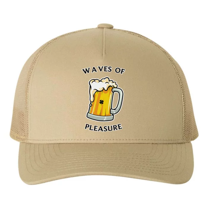 Beer Drinker Waves Of Pleasure Irish Beer Yupoong Adult 5-Panel Trucker Hat