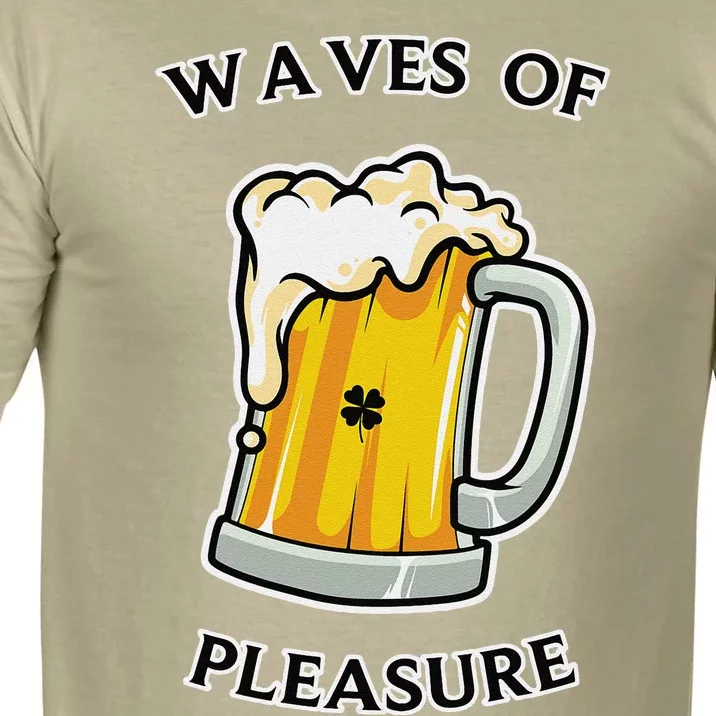 Beer Drinker Waves Of Pleasure Irish Beer Comfort Colors T-Shirt