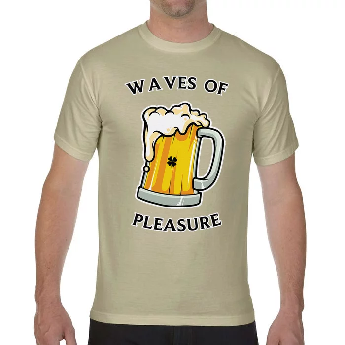 Beer Drinker Waves Of Pleasure Irish Beer Comfort Colors T-Shirt