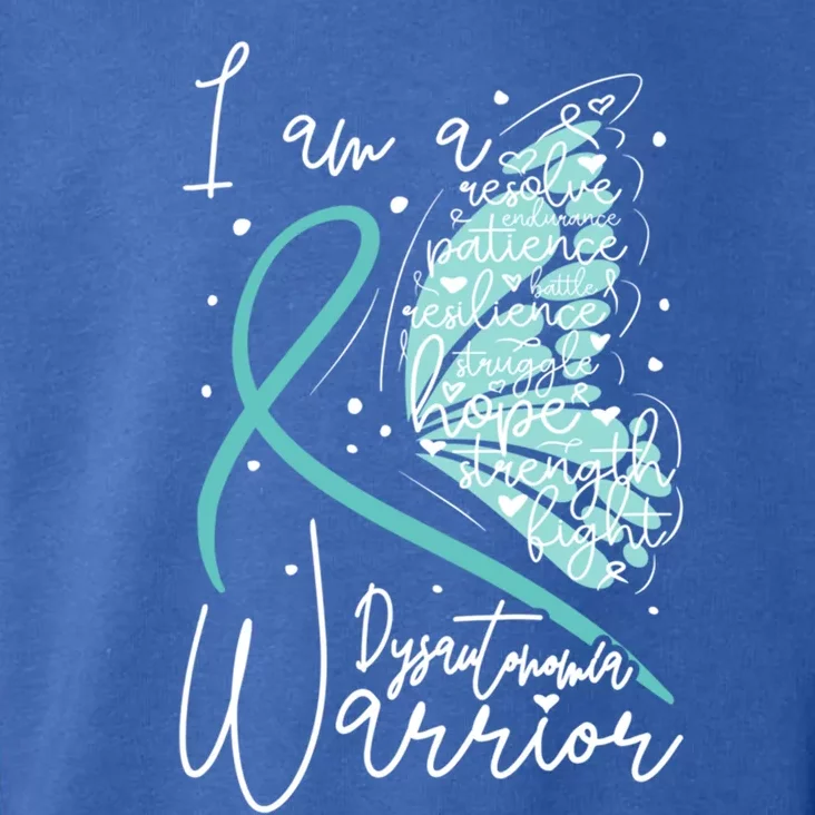 Butterfly Dysautonomia Warrior Dysautonomia Awareness Gift Toddler Hoodie