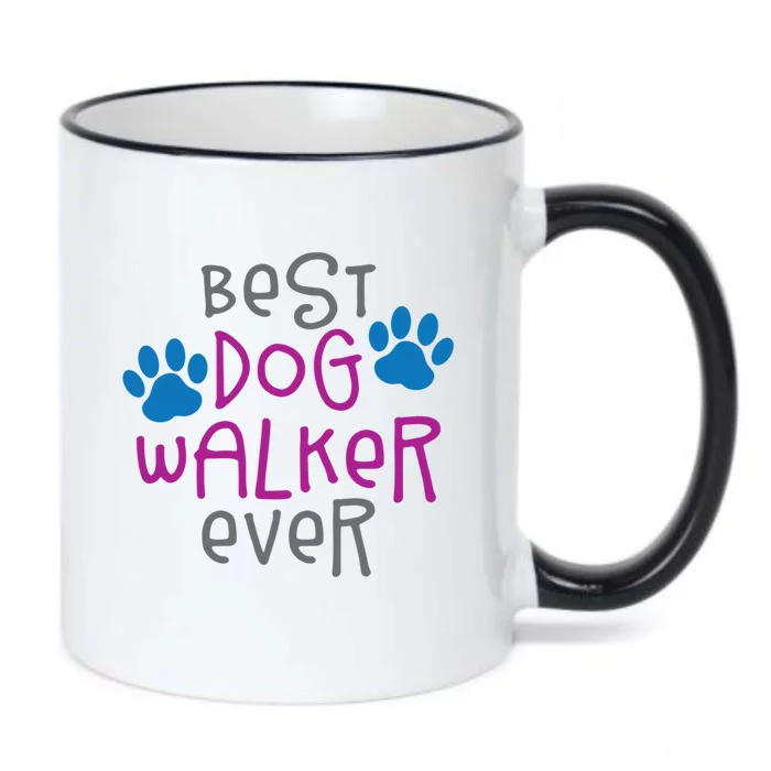 Best Dog Walker Ever Greatest Pet Sitter Puppy Trainer Love Gift Black Color Changing Mug