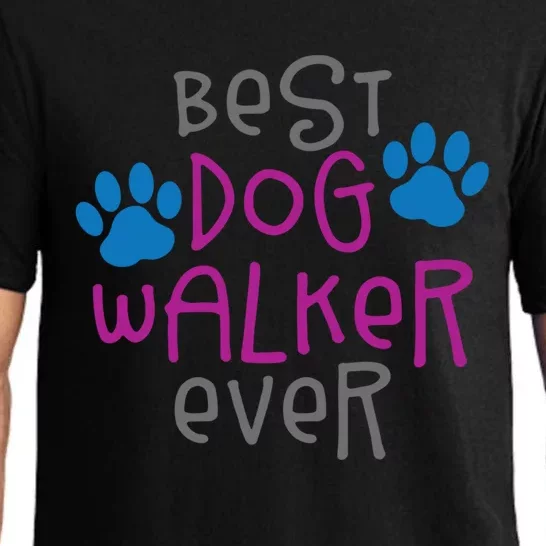 Best Dog Walker Ever Greatest Pet Sitter Puppy Trainer Love Gift Pajama Set