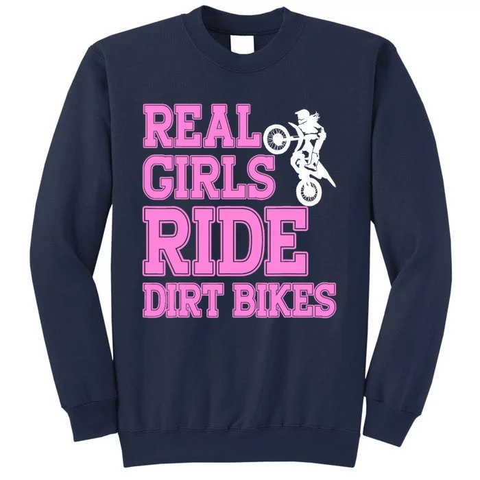 Braap Design Wo Motorcycle Motocross Girl Dirt Bike Sweatshirt