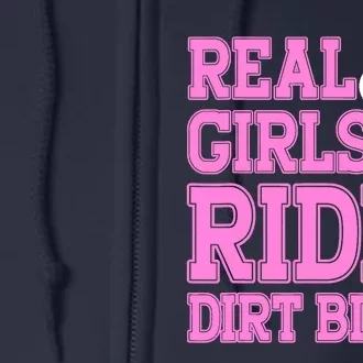 Braap Design Wo Motorcycle Motocross Girl Dirt Bike Full Zip Hoodie