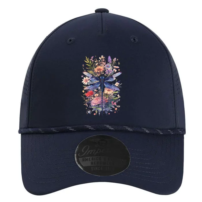 Beautiful Dragonfly Watercolor Art Insect Lover Earth Day Performance The Dyno Cap