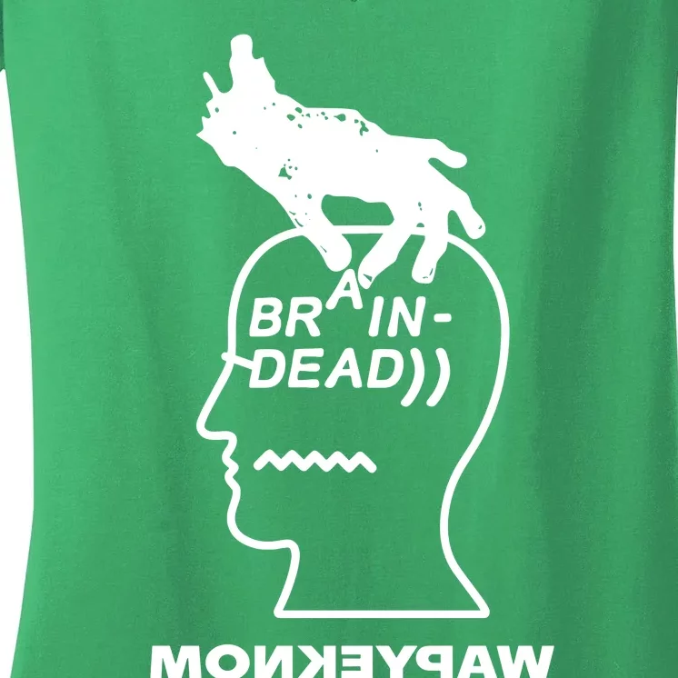 Brain Dead X Monkeypaw Productions Women's V-Neck T-Shirt