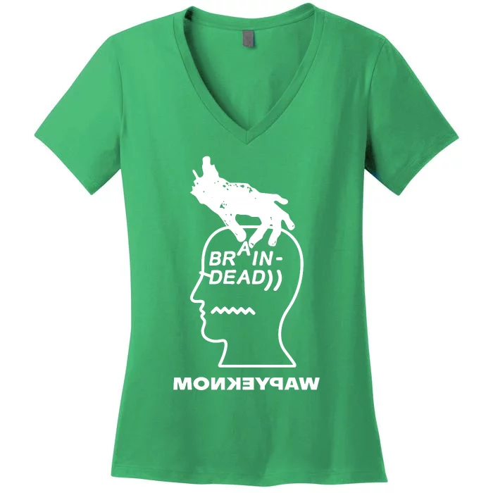 Brain Dead X Monkeypaw Productions Women's V-Neck T-Shirt